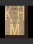 Vzpomínky na Karla Hynka Máchu (ed. Hyperion) - náhled