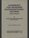 Handbuch der Modernen Reproduktionstechnik I - náhled