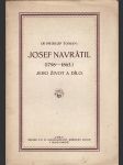 Josef Navrátil (1798-1865) jeho život a dílo - náhled