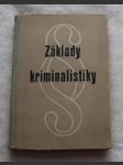 Základy kriminalistiky - náhled