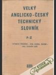 Velký anglicko - český technický slovník P-Z - náhled