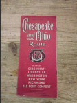 Chesapeake and Ohio Railway - Chesapeake and Ohio Route Between Cincinnati Louisville Washington New York Richmond Old Point Comfort - March 1904 - náhled