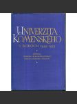 Univerzita Komenského v rokoch 1945-1955 - náhled