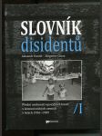 Slovník disidentů - 1.díl - náhled