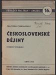 Československé dějiny - Stručný přehled - náhled