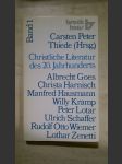 Christliche Literatur des 20. Jahrhunderts - Band 1 - náhled