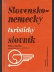 Slovensko - nemecký a nemecko slovenský turistický slovník - náhled