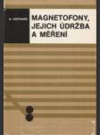 Megnetofony, jejich údržba a opravy - náhled