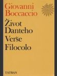 Život Danteho / Verše / Filocolo - náhled