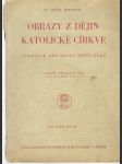 Obrazy z dějin katolické církve - Učebnice pro školy měšťanské - náhled