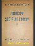 Principy sociální ethiky iv-vi - vodička timotheus - náhled