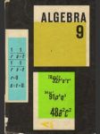 Algebra 9. - náhled
