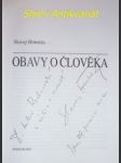 Obavy o člověka - hontela slavoj - náhled