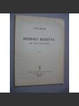 Dodici Duetti - náhled