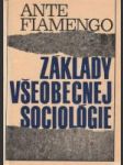 Základy všeobecnej sociológie - náhled