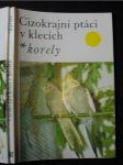 Cizokrajní ptáci v klecích - korely - náhled