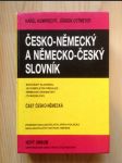 Česko-německý a německo-český slovník - náhled