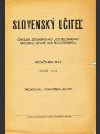 Slovenský učiteľ - ročník xv. - 1933/34 - náhled