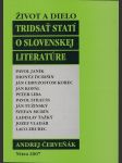 Tridsať statí o slovenskej literatúre - náhled
