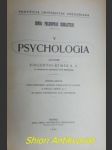 Psychologia I Summa Philosophiae Scholasticae - REMER Vincentio - náhled