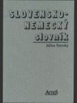 Slovensko - nemecký slovník - náhled