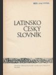 Latinsko Český slovník - náhled