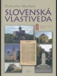 Slovenská vlastiveda II - náhled