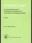 Vysvetlivky ku geologickej mape Chvojnickej pahorkatiny a severnej časti Borskej nížiny - náhled