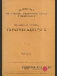 Tovaroznalstvo II. + Praktikum + Dodatok k praktiku - náhled