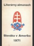 Literárny almanach Slováka v Amerike 1971 - náhled