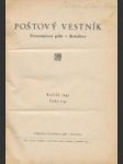 Poštový vestník 1-54 - náhled