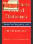 The Concise Oxford Dictionary - náhled