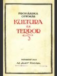 Kultura és terror - náhled