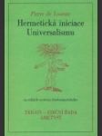 Hermetická iniciace Universalismu - náhled
