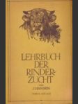 Lehrbuch der Rinderzucht - náhled