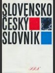 Slovensko - český slovník - náhled