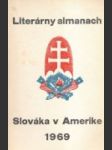 Literárny almanach Slováka v Amerike 1969 - náhled