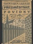 Předměstské povídky - náhled