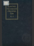 Elektrotechnické předpisy ČSN II. - 1. - náhled