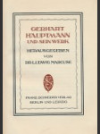 Gerhart Hauptmann und sein werk - náhled