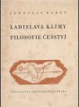 Ladislava Klímy filosofie češství - náhled