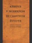 Kristus v modernom duchovnom živote - náhled