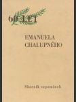 Šedesát let Emanuela Chalupného - náhled