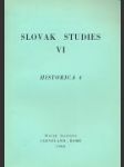 Slovak studies VI. - náhled