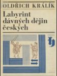 Labyrint dávných dějin českých - náhled