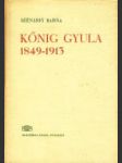 Konig Gyula 1849- 1913 - náhled