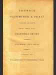 Sborník vzpomínek a prací - náhled