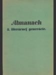 Almanach 3. literárnej generácie - náhled