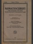 Monatsschrift für Geschichte und Wissenschaft des Judentums - náhled