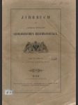 Jahrbuch der Kaiserlich - Königlichen Geologischen Reichsanstalt I. - IV. - náhled